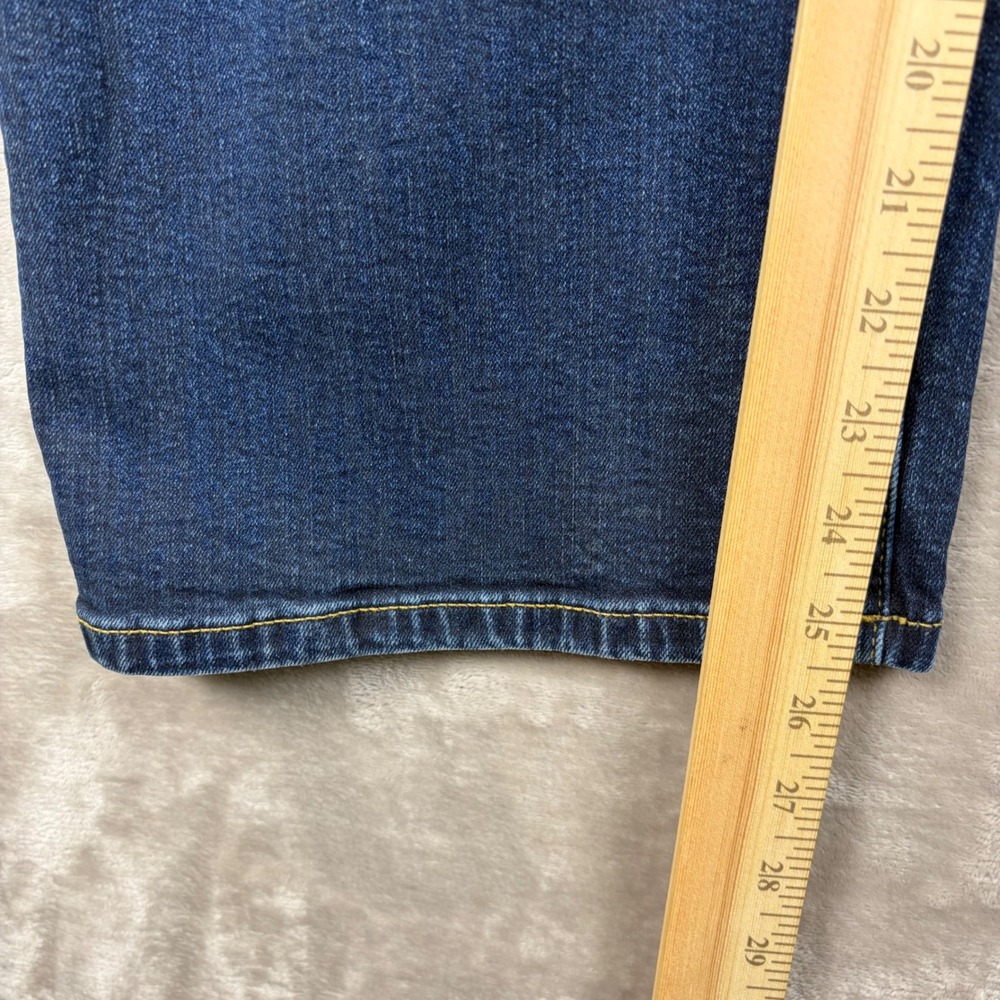 Diesel Jeans Widee R Womens 31 Wide Leg Relaxed Blue Denim Jeans High Rise RB065 - Picture 8 of 16